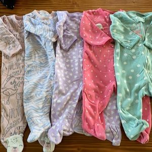 Carter’s Fleece Pajama Bundle • Size 6 Mo